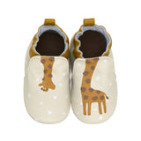 Spotted A Cutie Soft Soles in Beige