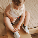 Dino Dan Soft Soles Grey