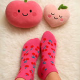 A Little Fruity 6-Pack No Show Socks for Toddlers and Kids