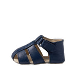 Matthew Sandals in Navy, side view