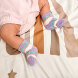 Unicorn Girl 3-Pack Baby Socks Pastel