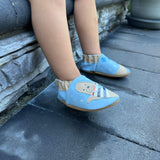 Walrus Squad Soft Soles in Light Blue