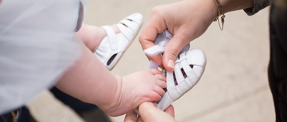Developmental Stages of Baby Feet 